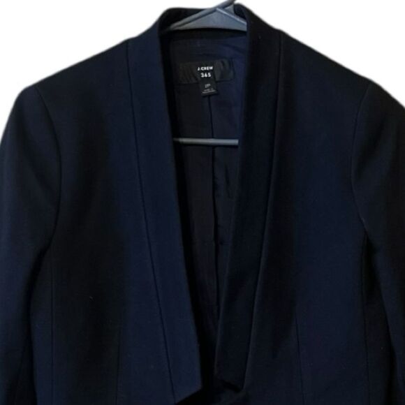 J. Crew 365 Black Open Front Blazer Size 2P - Picture 7 of 9